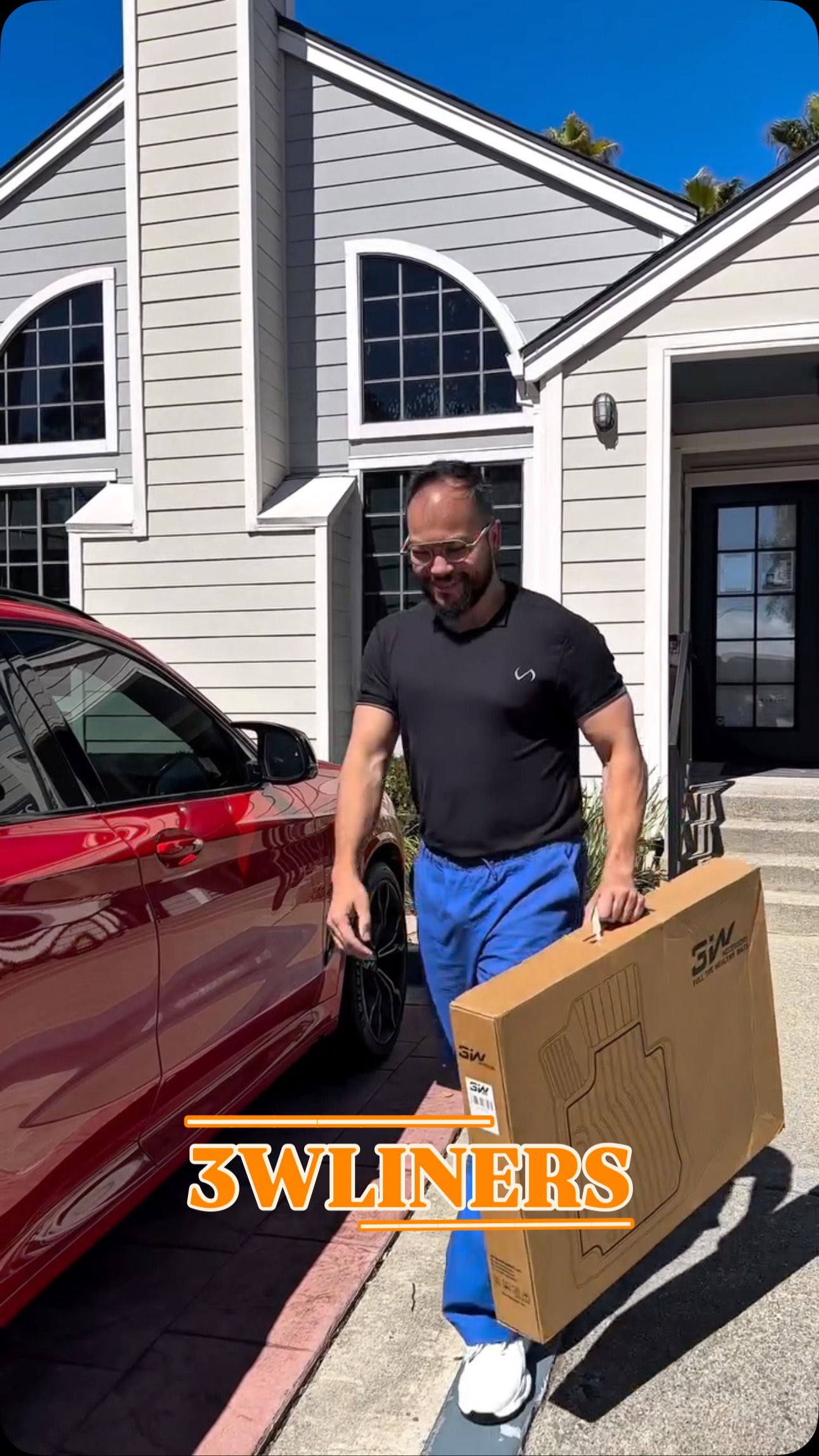 Instagram post by @tarikdeliktas for 3Wliners. Caption reads: [...] new level of style and protection with....