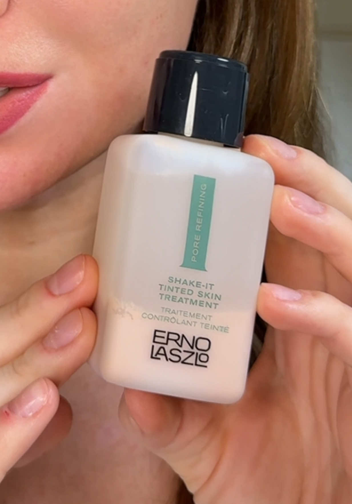 TikTok post by @llioniemedia for Erno Laszlo. Caption reads: When science meets skincare ✨ @Erno Laszlo....