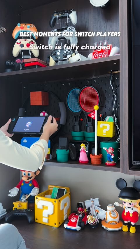 Instagram post by @jasmine_cozylife for SOUNDPEATS. Caption reads: Best moments when I go out with my switch.....