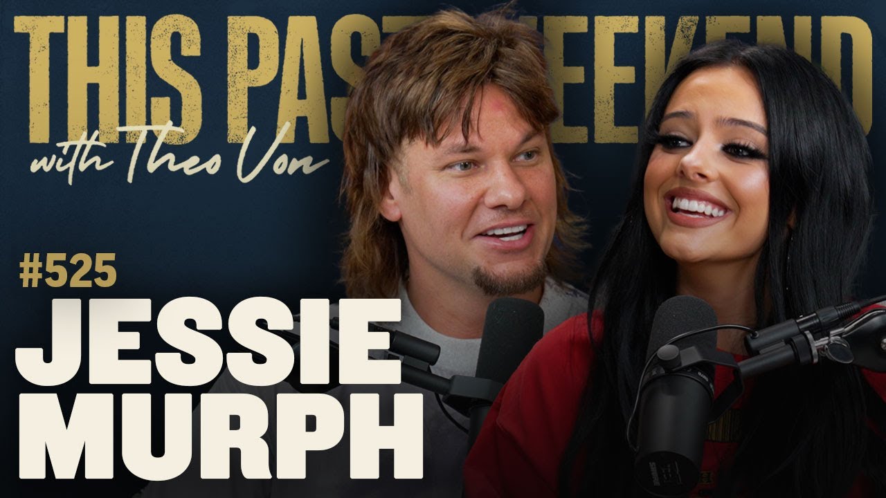 YouTube post by @TheoVon for Cuts Clothing. Caption reads: Jessie Murph | This Past Weekend w/ Theo Von .