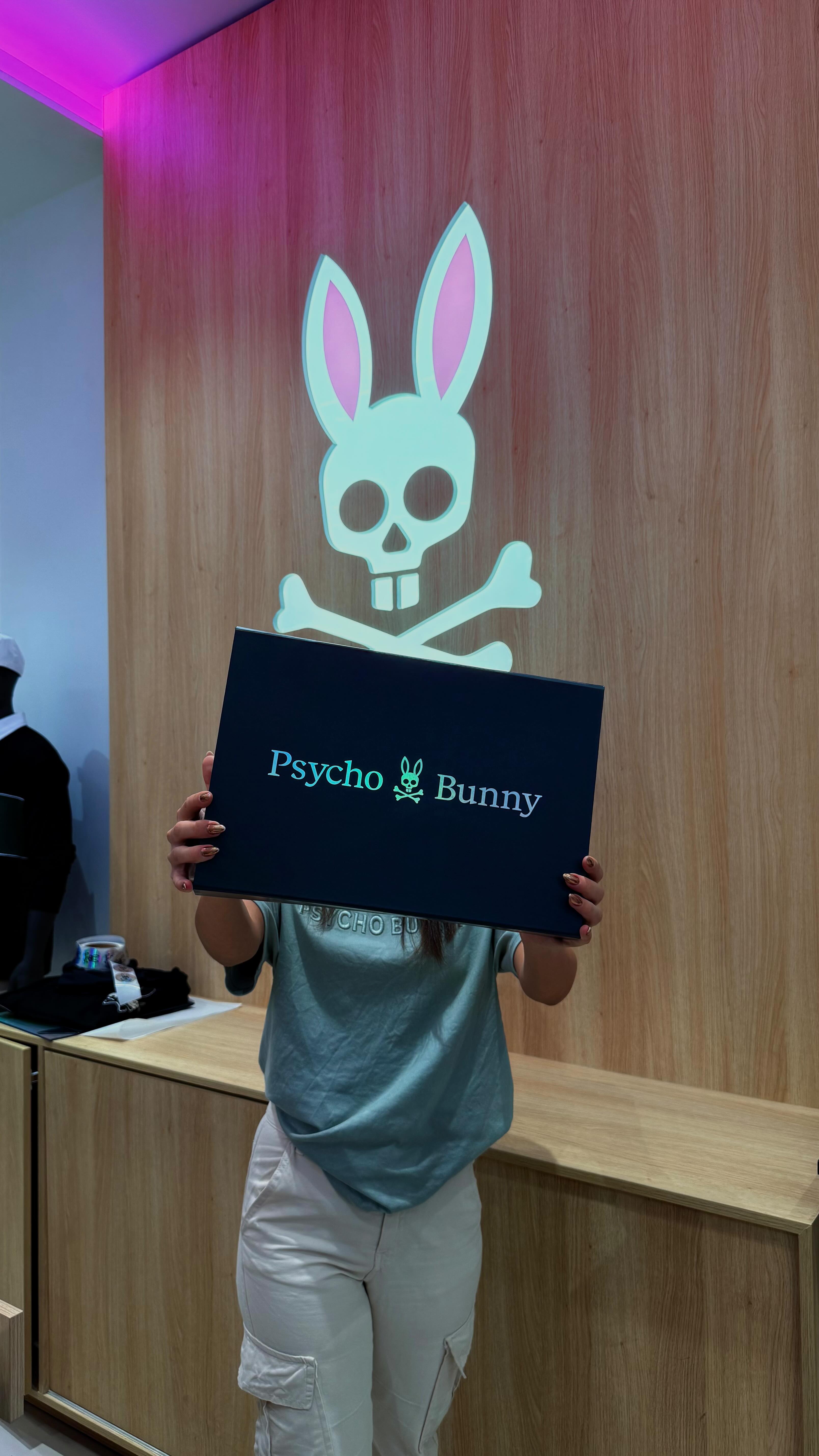 Instagram post by @qtr.republic for Psycho Bunny. Caption reads: 𝐅𝐫𝐨𝐦 𝐂𝐚𝐧𝐚𝐝𝐚 𝐭𝐨 𝐐𝐚𝐭𝐚𝐫,....