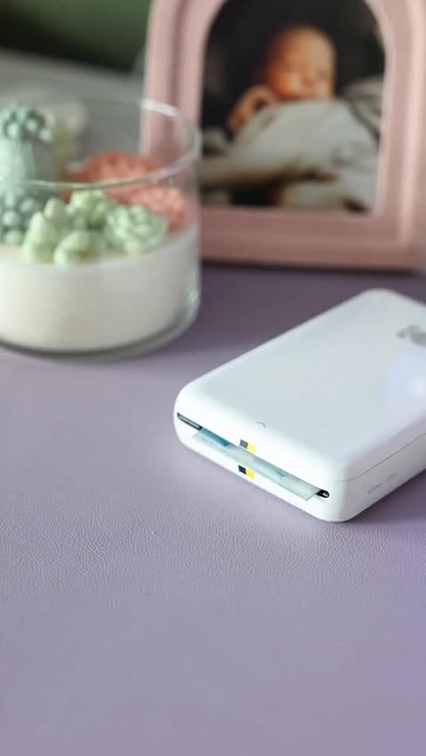 Instagram post by an influencer for Temu. Caption reads: [...] little instant camera from @shoptemu and....