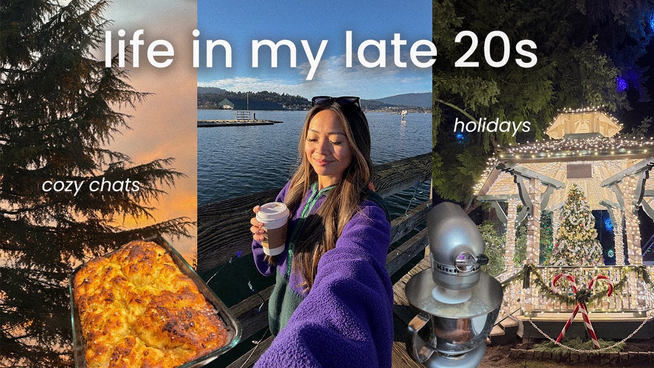 YouTube post by @Celinelikedion for vidIQ. Caption reads: cozy days in Vancouver & visiting family | days in....