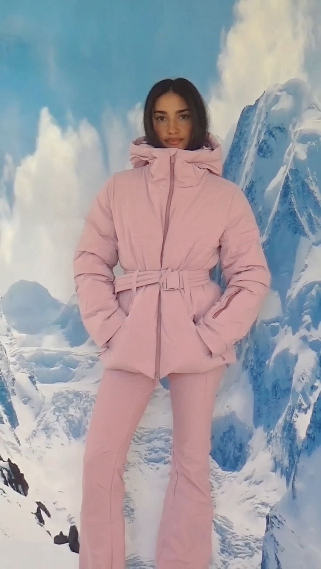 Instagram post by @himichellewhite for Halfdays. Caption reads: @halfdays just dropped on @revolve 🤍 Styled a....