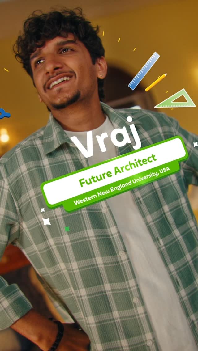 Instagram post by @studyabroadwithdet for Duolingo. Caption reads: For Vraj, design speaks louder than words.

And....