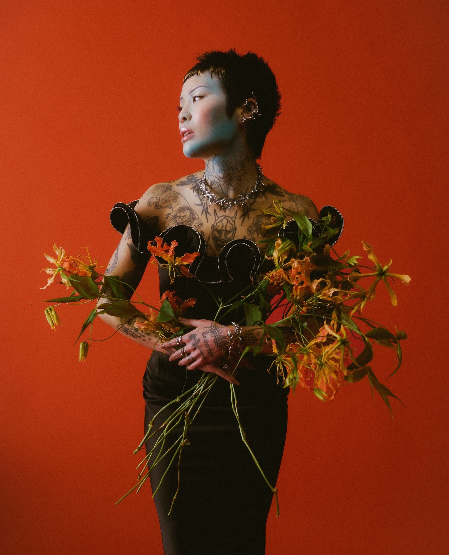 Instagram post by @meicrosoft for VITALY. Caption reads: Inspired by @meicrosoft’s tattoos, every piece in....