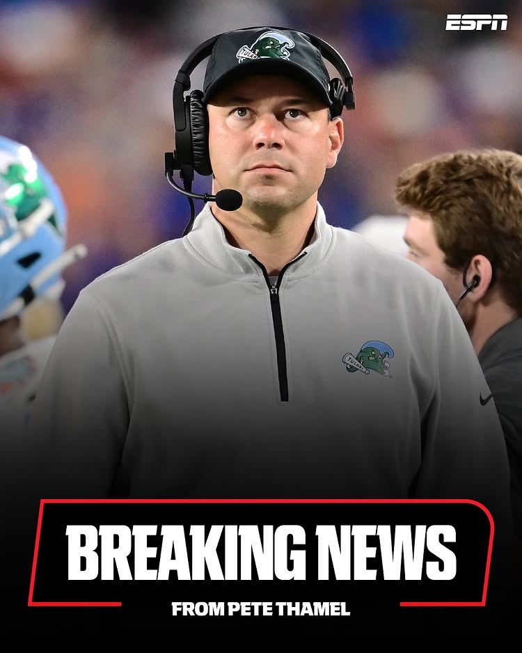 Instagram post by @petethamel for ESPN. Caption reads: Breaking: Florida is finalizing a six-year deal to....