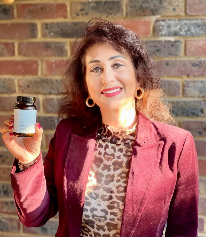 Instagram post by @rosie_apicella for Neuaura. Caption reads: AD/PR @neuaura is launching their latest....