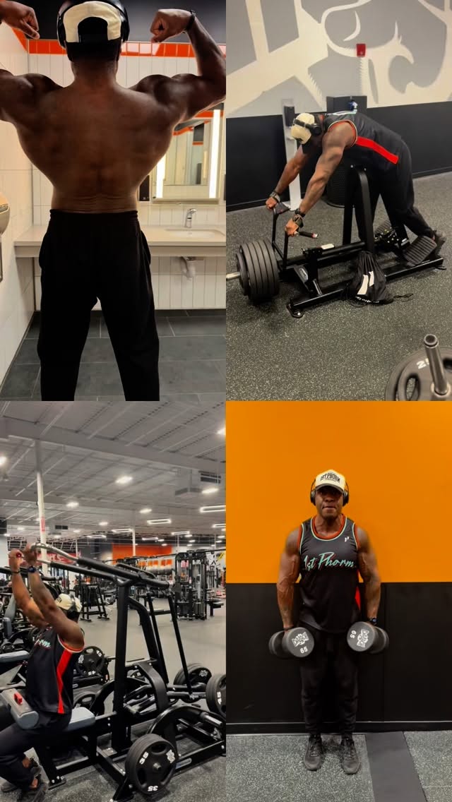Instagram post by @willbinspired for 1st Phorm. Caption reads: [...] working‼️ #willbinspired #1stphorm.