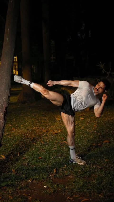 Instagram post by @muscleblaze_zverse for WrathX. Caption reads: [...] feel the discipline? 🦾 - @muscleblaze....