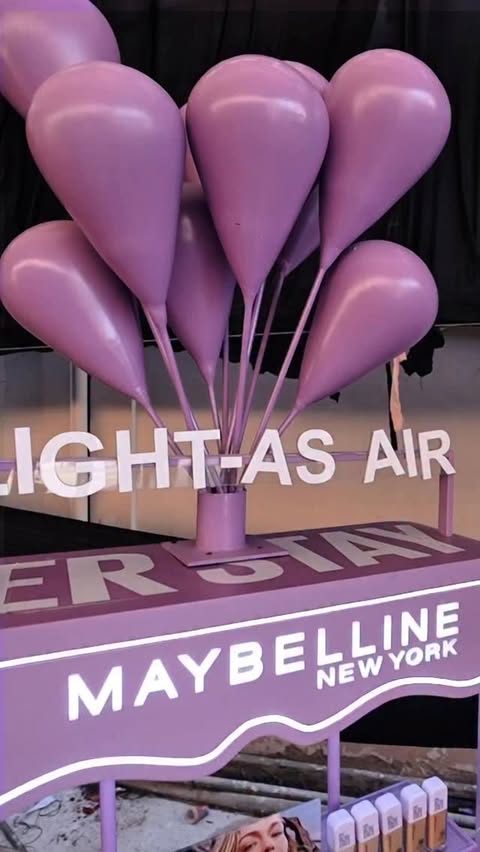 Instagram post by @iambabarzaheer for Maybelline New York Pakistan. Caption reads: Turned the masterclass into a live creative lab....