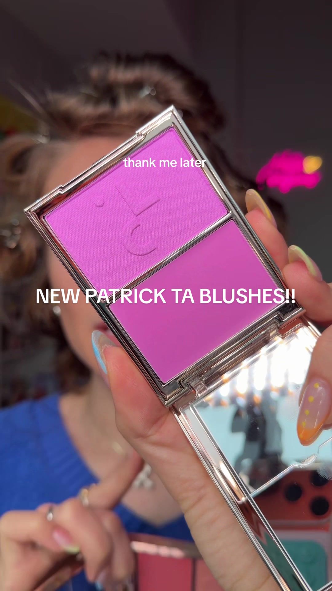 TikTok post by @kayla.ryann for Patrick Ta. Caption reads: THIS is what we needed !!!!! 💆🏼‍♀️🌸🫧 @Patrick....