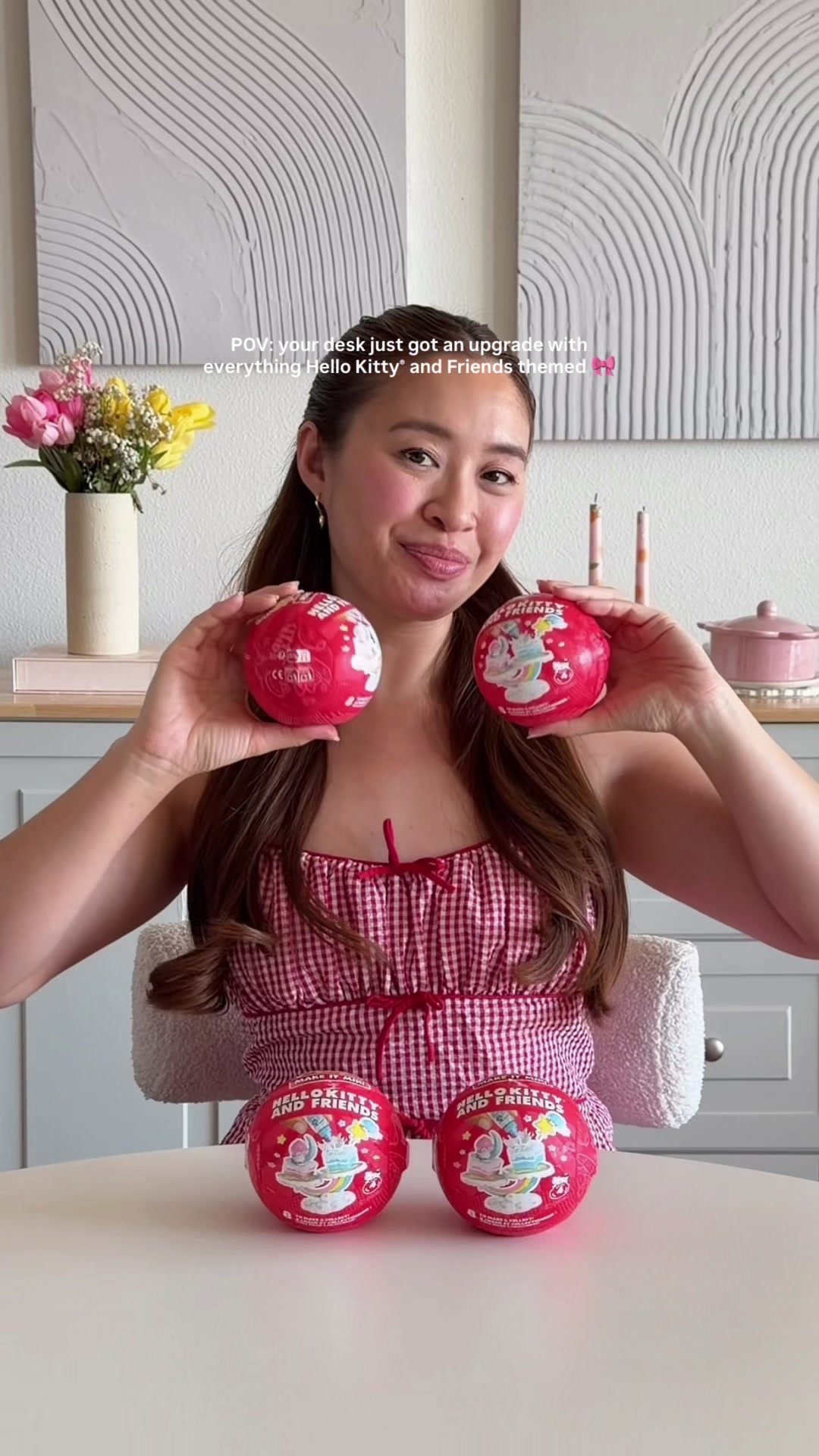 TikTok post by @michelechung_ for Miniverse. Caption reads: [...] these adorable capsules from MGA’s....