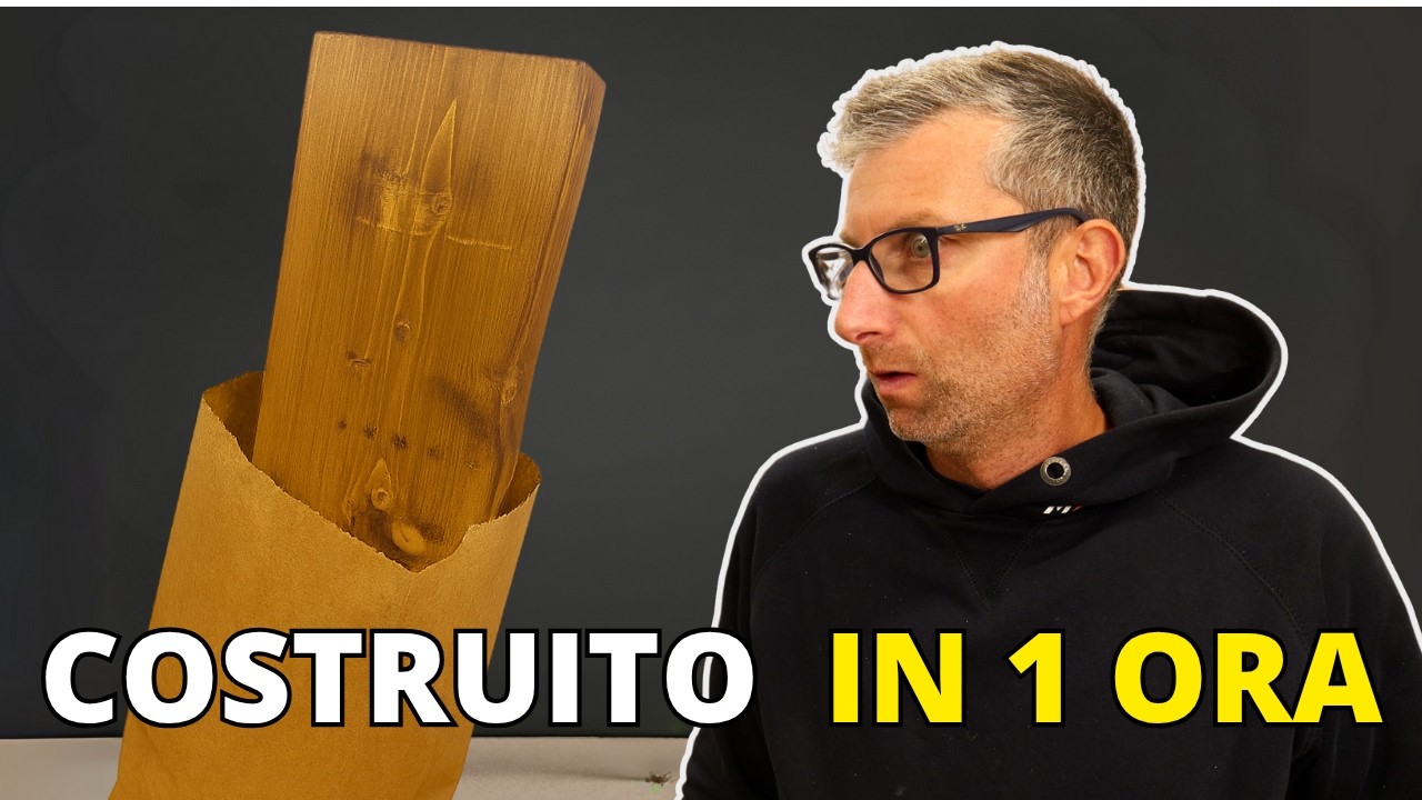 YouTube post by @MakersatWork for Fiscozen. Caption reads: 3 simple wooden PROJECTS that SELL like hotcakes....