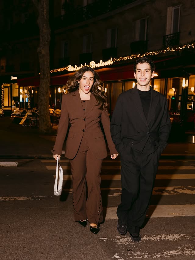 Instagram post by @sulivangwed for KARL LAGERFELD. Caption reads: [...] 🌠 entre amis
From Paris with....