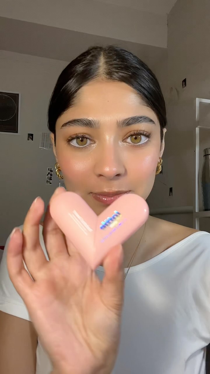 Instagram post by @maham.mlk for LottieLondon. Caption reads: the cutest lip product ever from @lottielondon....