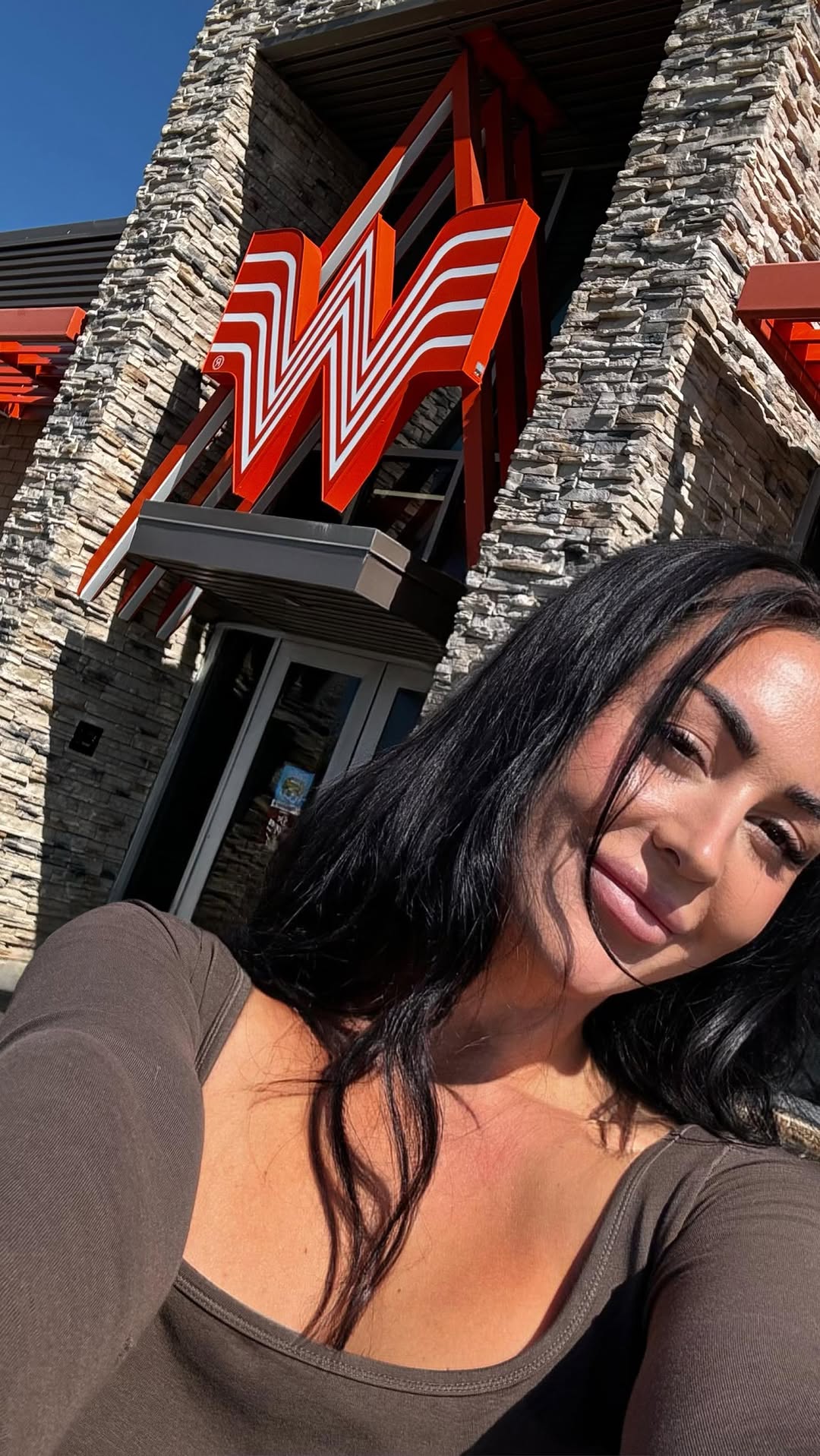 Instagram post by @kjwright for Whataburger. Caption reads: Things are getting spicy!! 🍔🌶️ @whataburger is....