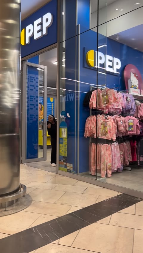 Instagram post by @innocentiap11 for PEP. Caption reads: Are you winter sorted ? Run to @pep_southafrica....