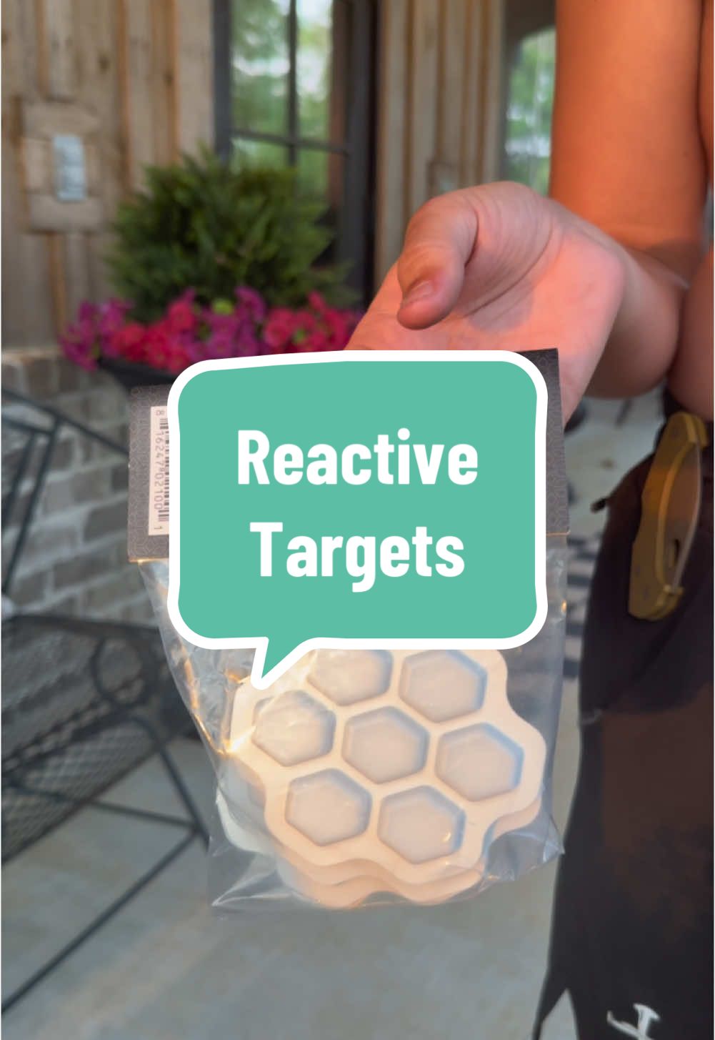 TikTok post by @homewithhannah89 for BattlBox. Caption reads: [...] #hunter #hunting #marksmanship @BattlBox .