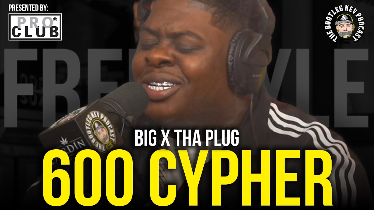 YouTube post by @BootlegKev for Odd Sox. Caption reads: BigXThaPlug Pulls Up With 600 ENT — Exclusive....