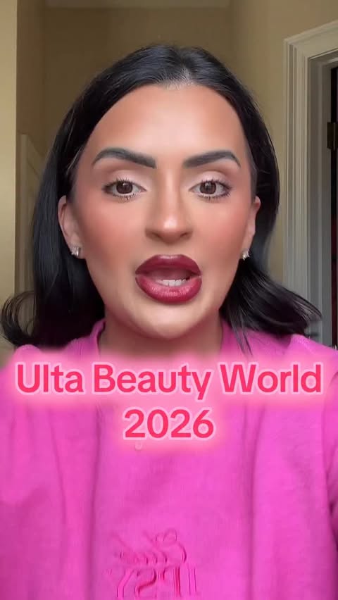 Instagram post by @nilsaprowant for Ulta Beauty. Caption reads: Ulta beauty world 2026!!! @ultabeauty #ultabeauty....