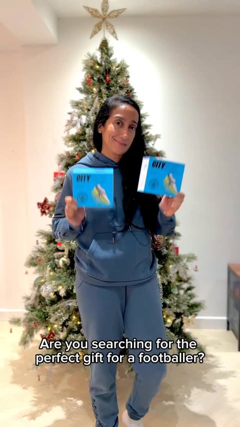 Instagram post by @allaboutatima for Playermaker. Caption reads: Ad/CityPlay @playermaker are the best gift for any....