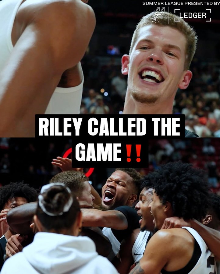 Instagram post by @riley.minix for Ledger. Caption reads: Got us hype 👏.