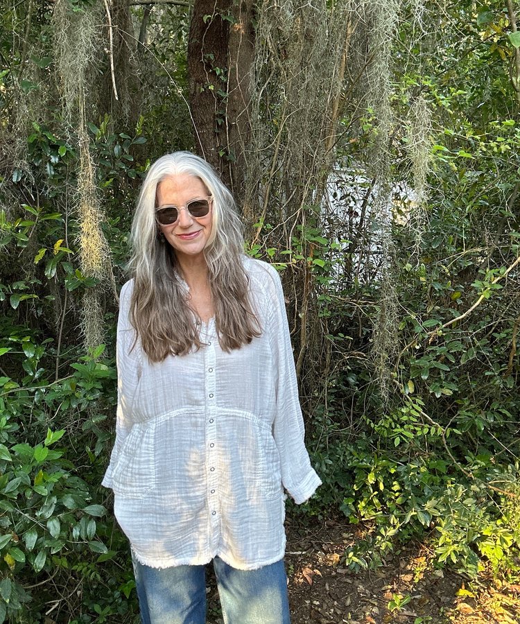 Instagram post by @margaretaginggrayfully for Natural Life. Caption reads: “Live in each season as it passes; breathe the....