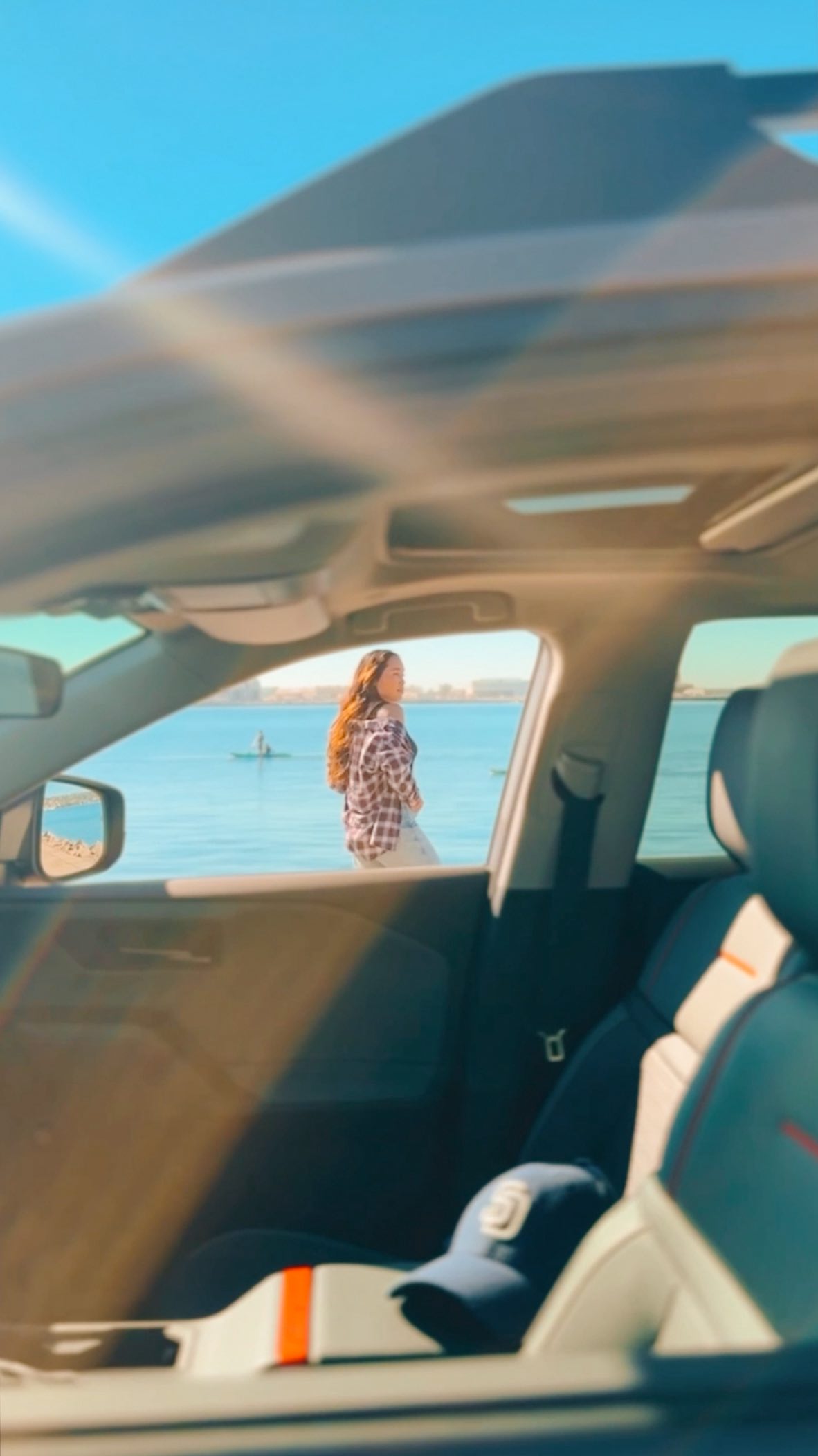 Instagram post by @melaniesutra for Toyota USA. Caption reads: There’s something special about coming home —....