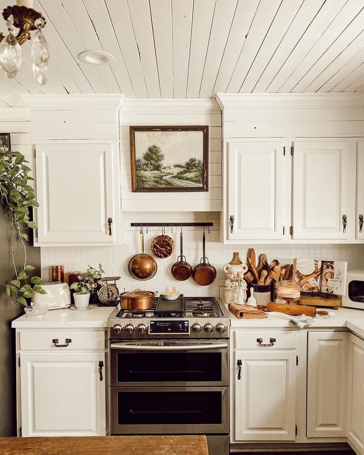 Instagram post by @candlewoodcottage for Country Living. Caption reads: Finally!! I am so excited to share the progress we....