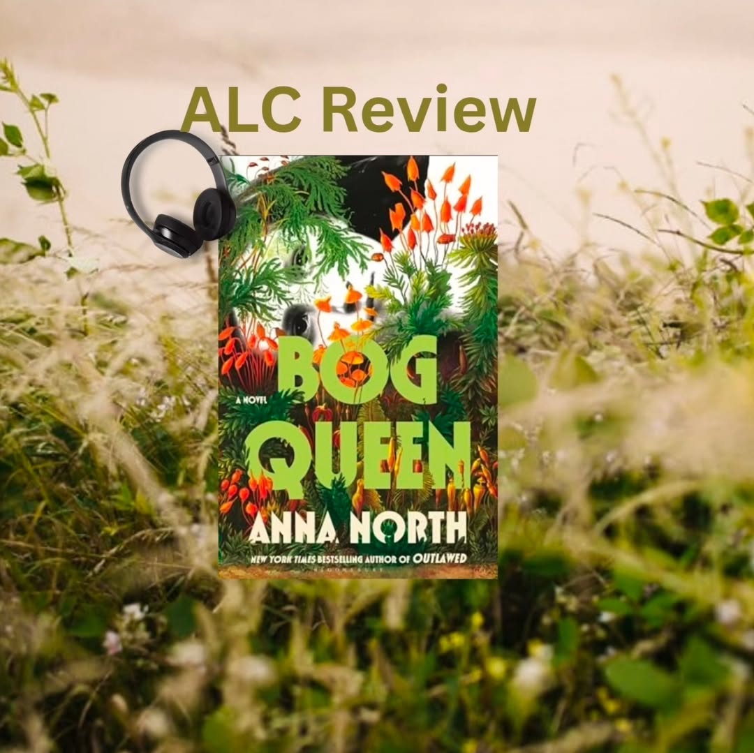 Instagram post by @reading2escape for Libro.fm. Caption reads: 𝔹𝕠𝕘 ℚ𝕦𝕖𝕖𝕟 
𝔹𝕪:  𝔸𝕟𝕟𝕒 ℕ𝕠𝕣𝕥𝕙 
ℙ𝕦𝕓....