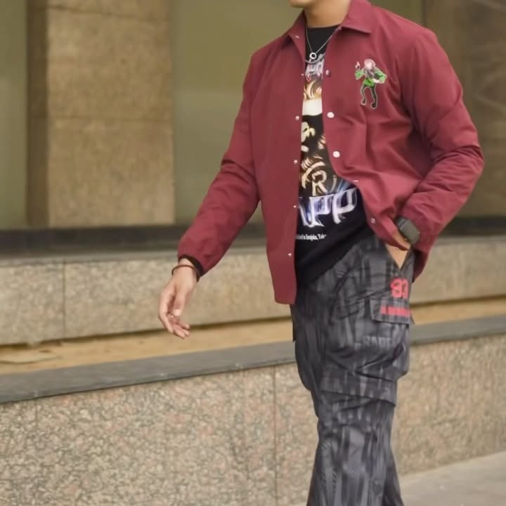 Instagram post by @daniel.makwana for The Collective. Caption reads: [...] fashion statement. @bape_japan....