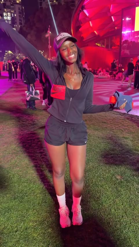 Instagram post by @jessica.kazii for JD Sports. Caption reads: [...] well celebrated with amazing women 🤍....