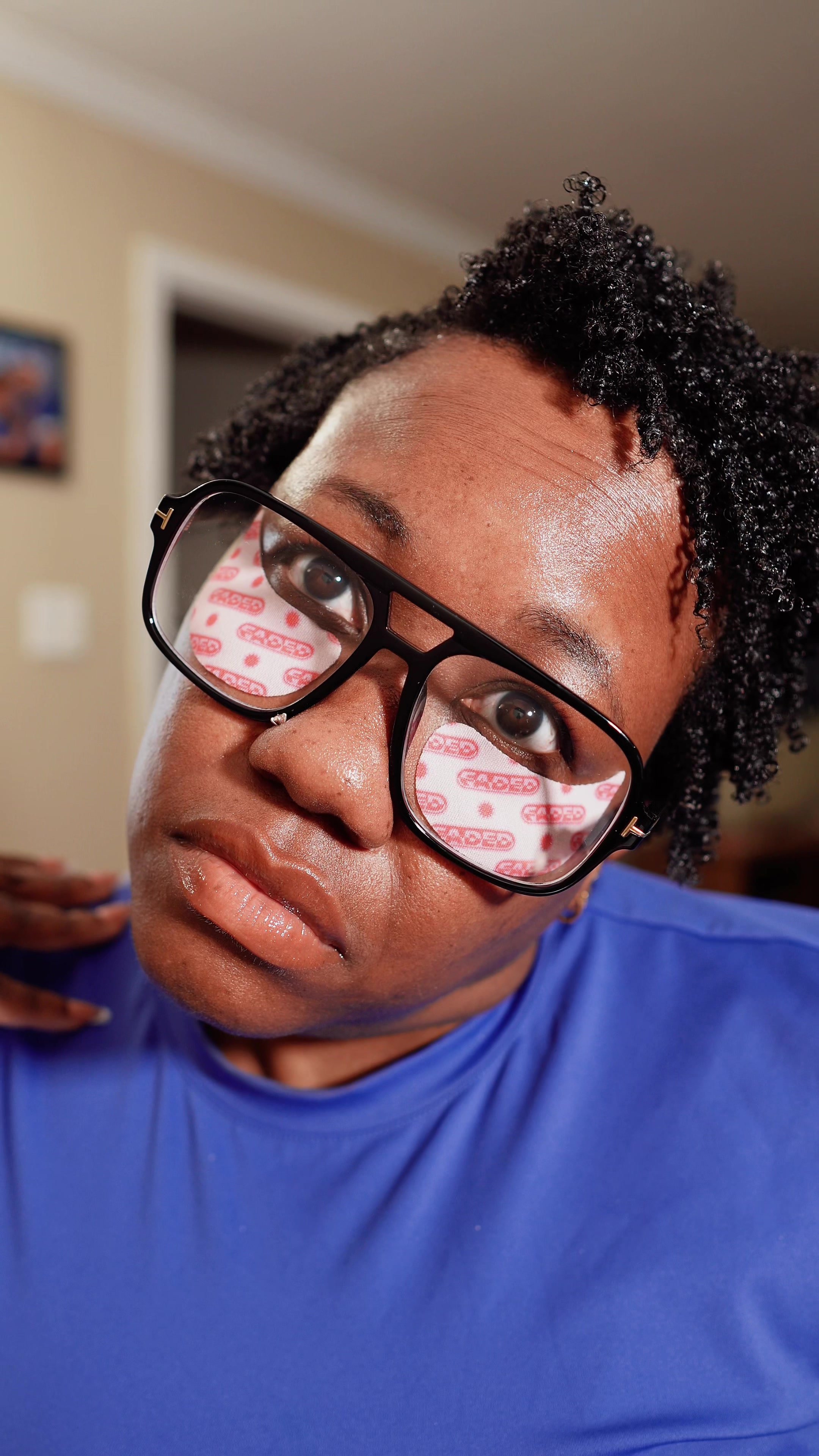 TikTok post by @lashaunbiggz for TOPICALS. Caption reads: Fade dark spots with topicals started kit.        ....