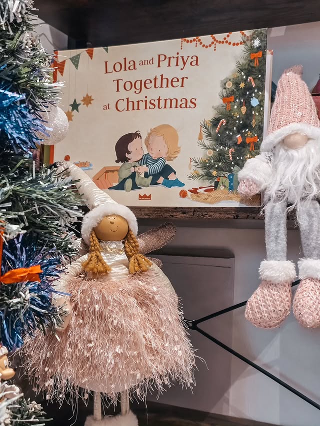 Instagram post by @mama_2_lola_priya for Wonderbly. Caption reads: [...] featuring our current obsession from....