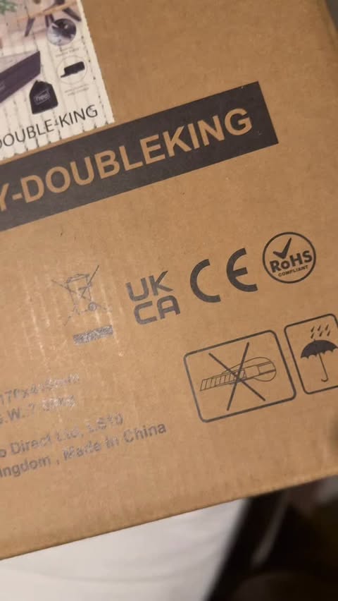 Instagram post by @mamatoayla for Wowcher. Caption reads: [...] goals ✨🛏️
This inflatable bed from Wowcher....