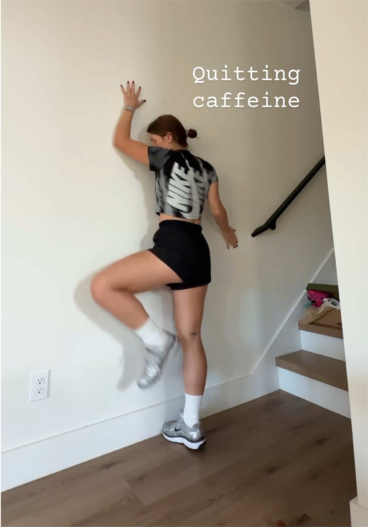 TikTok post by @chaysembyrd for Instant Hydration. Caption reads: [...] lol wish me luck… at least I have @Instant....