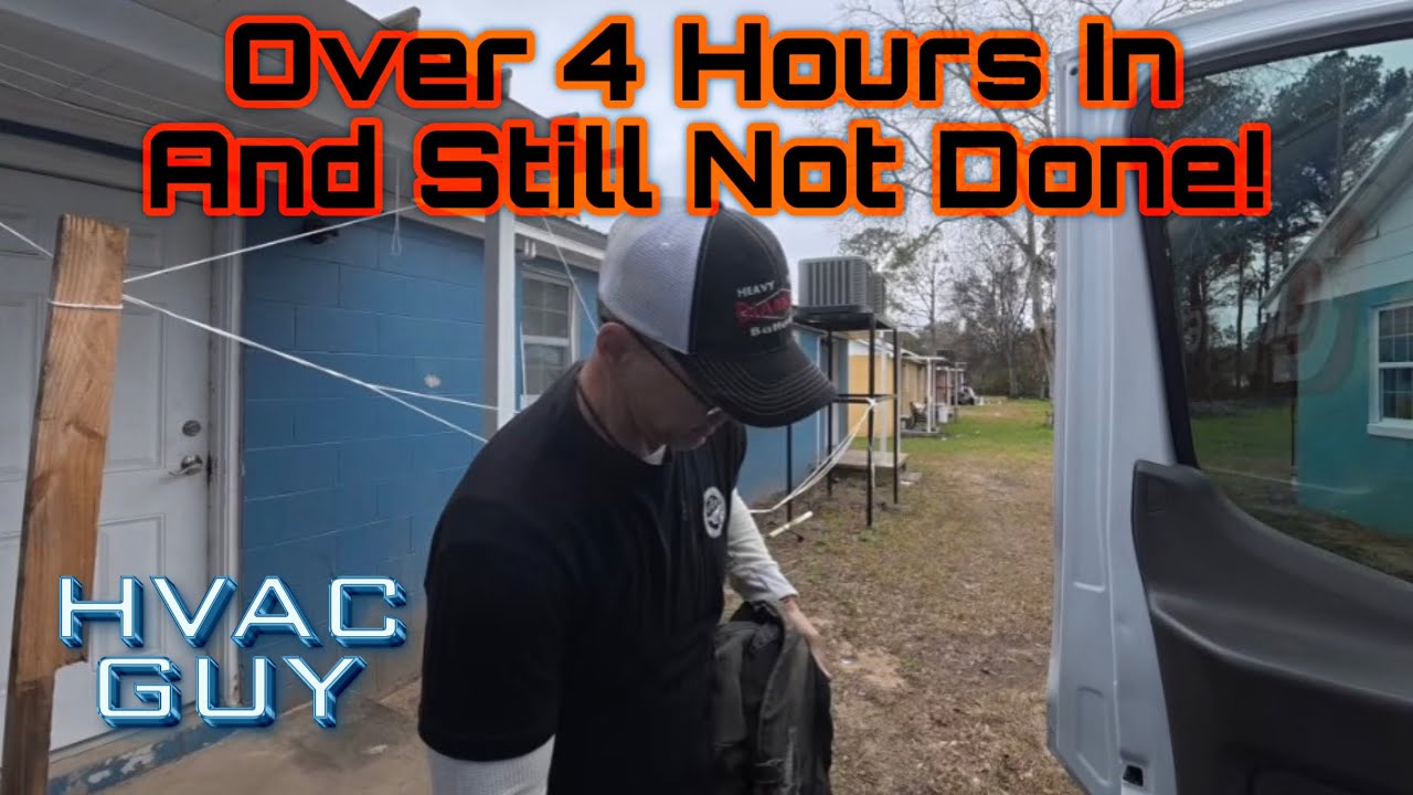 YouTube post by @HVACGUY for Milwaukee Tool. Caption reads: Frustrating When You Can’t Find What’s Clearly....