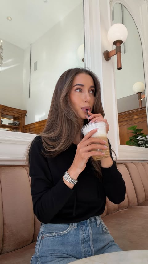 Instagram post by @emilietommerberg for Longines. Caption reads: [...] well spent in LA. Especially with my....