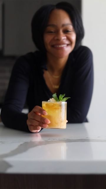 Instagram post by @jaylynn_little for Ritual Zero Proof. Caption reads: My favorite Tiki drink, the Mai Tai, and it’s....