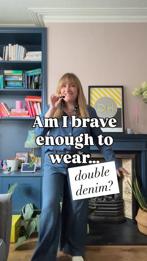 Instagram post by @iamalisonperry for Marks and Spencer. Caption reads: [AD - @marksandspencer] Am I brave enough to do....