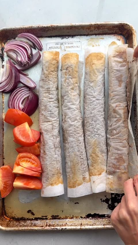 Instagram post by @feelgoodfoodie for Stonyfield Organic. Caption reads: #ad Have you tried the viral doner kebab? It’s a....