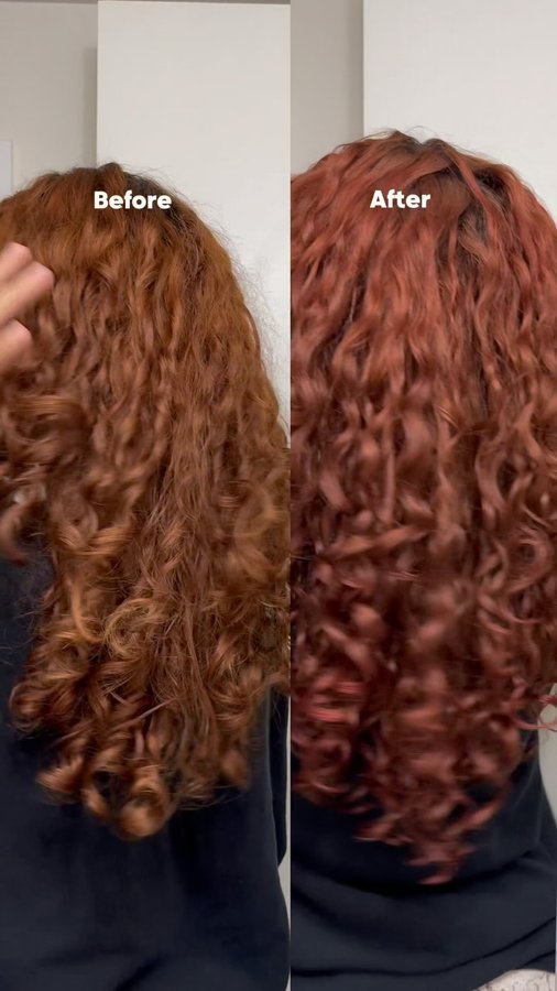 Instagram post by @itssendyy for Colorlomo. Caption reads: [...] applying this shampoo?😫 Thanks to....