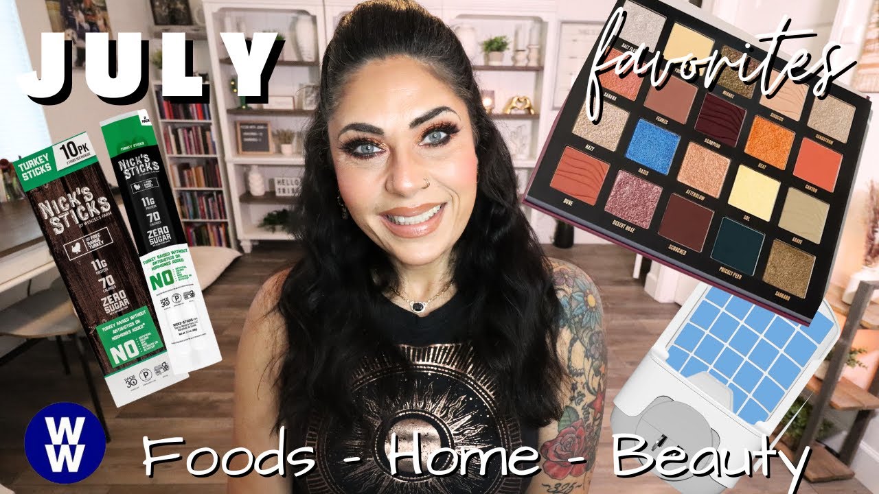 YouTube post by @jennclayton for BUILT Bar. Caption reads: JULY FAVORITES ❤️ EVERYTHING I'VE BEEN LOVING!! WW....