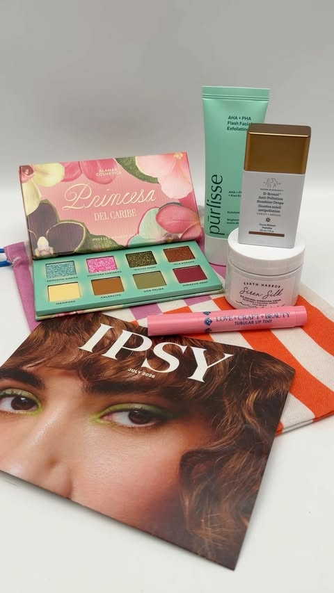 Instagram post by @muaythaijody for IPSY. Caption reads: July’s IPSY Theme is Passport to Play ✈️🌎....