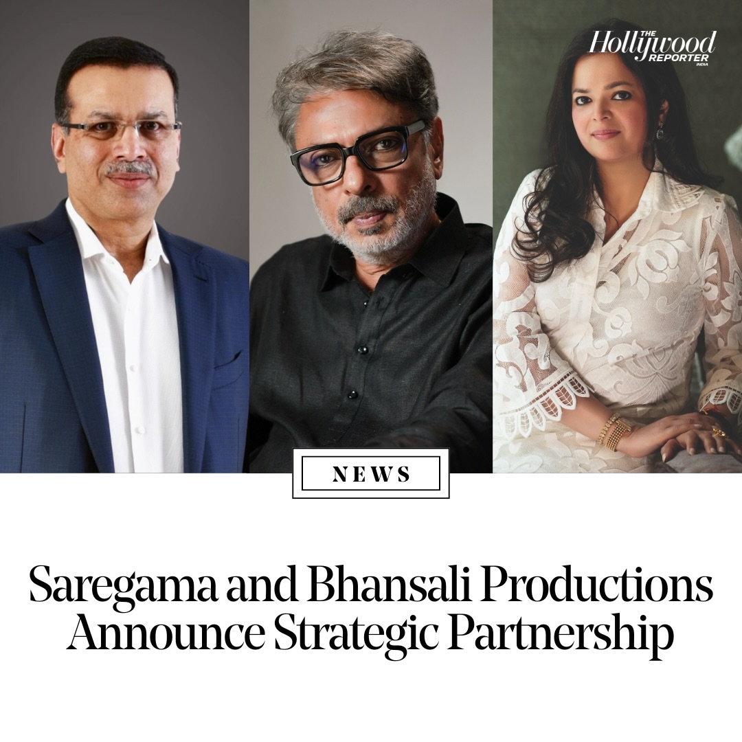 Instagram post by @sanjivgoenka for Saregama. Caption reads: Saregama India Ltd (@saregama_official) and [...].