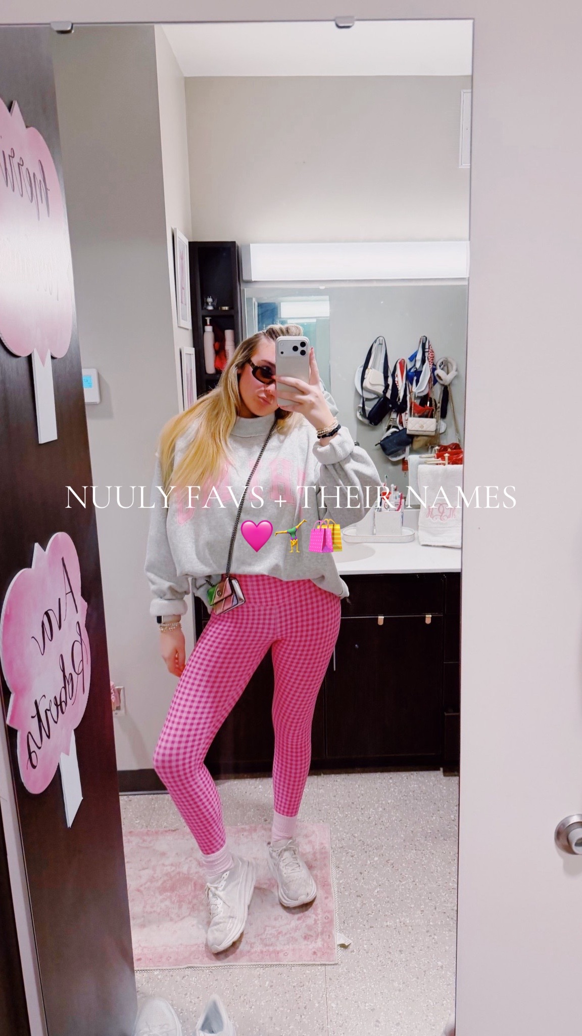 TikTok post by @avaburnam for Nuuly. Caption reads: @nuuly haul coming SOON!😆 #nuuly #shopping #haul....