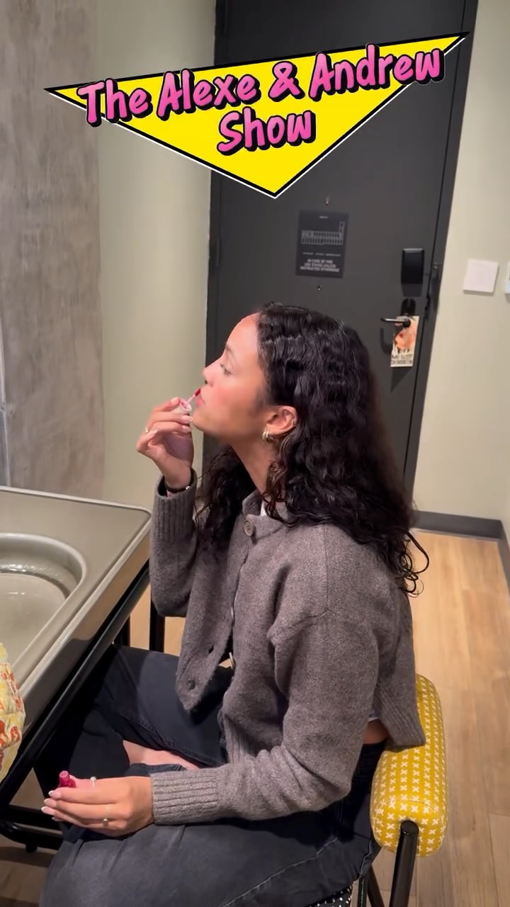 Instagram post by @alexe.godin for SAXX Underwear. Caption reads: He had the look, I added the SAXX....