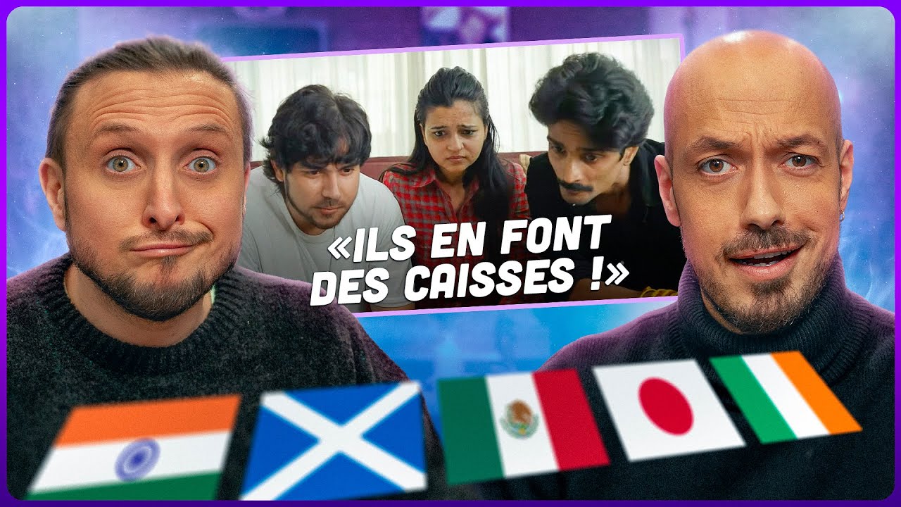 YouTube post by @LeFatShow for Rosetta Stone. Caption reads: Des étrangers regardent notre contenu (est-ce....