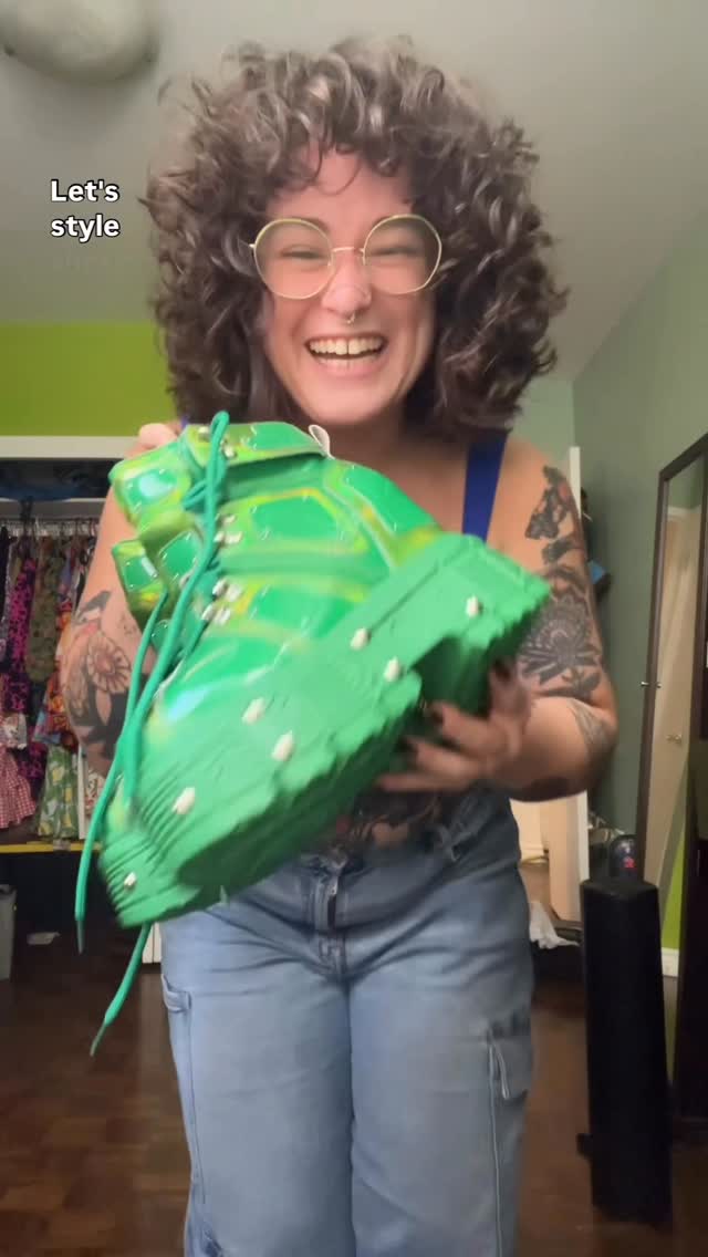 Instagram post by @subversivesocialite for Snag Tights. Caption reads: they’re not failed outfits they’re just proof the....